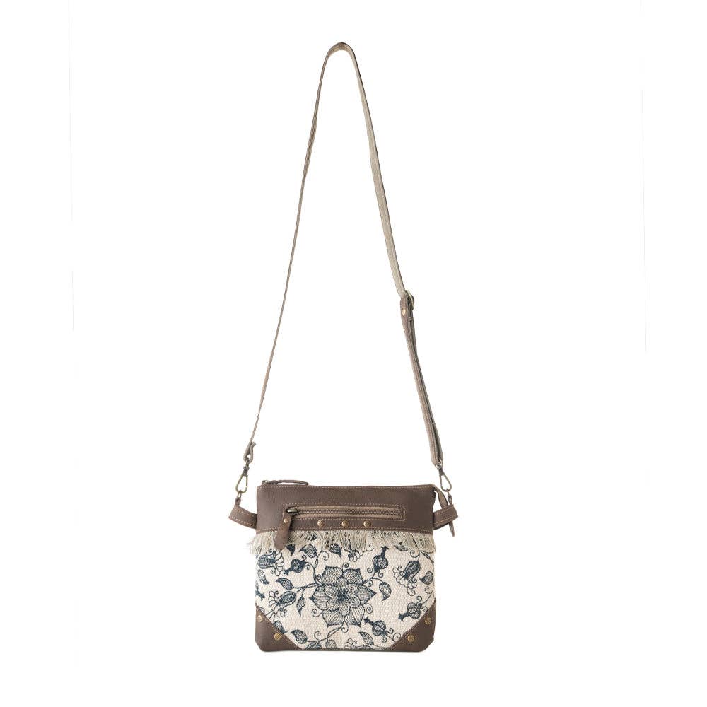 Inkwild Vintage Crossbody Bag - Ivory