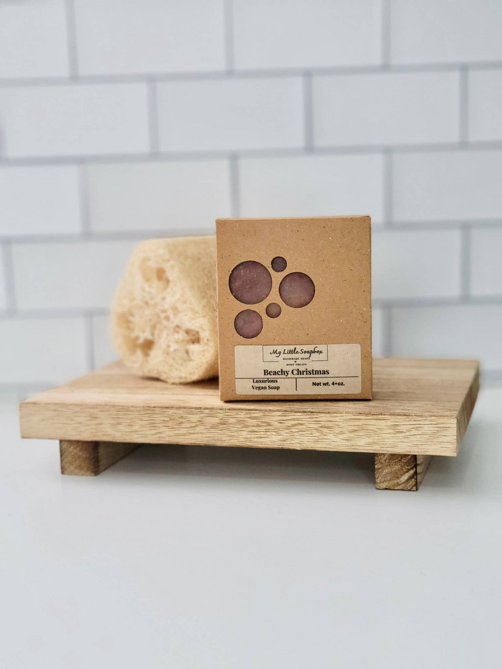 Beachy Christmas Vegan Handmade Soap
