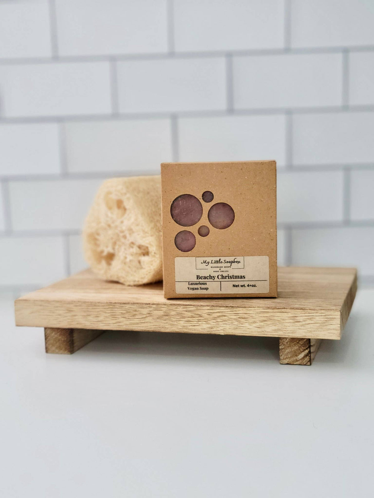 Beachy Christmas Vegan Handmade Soap