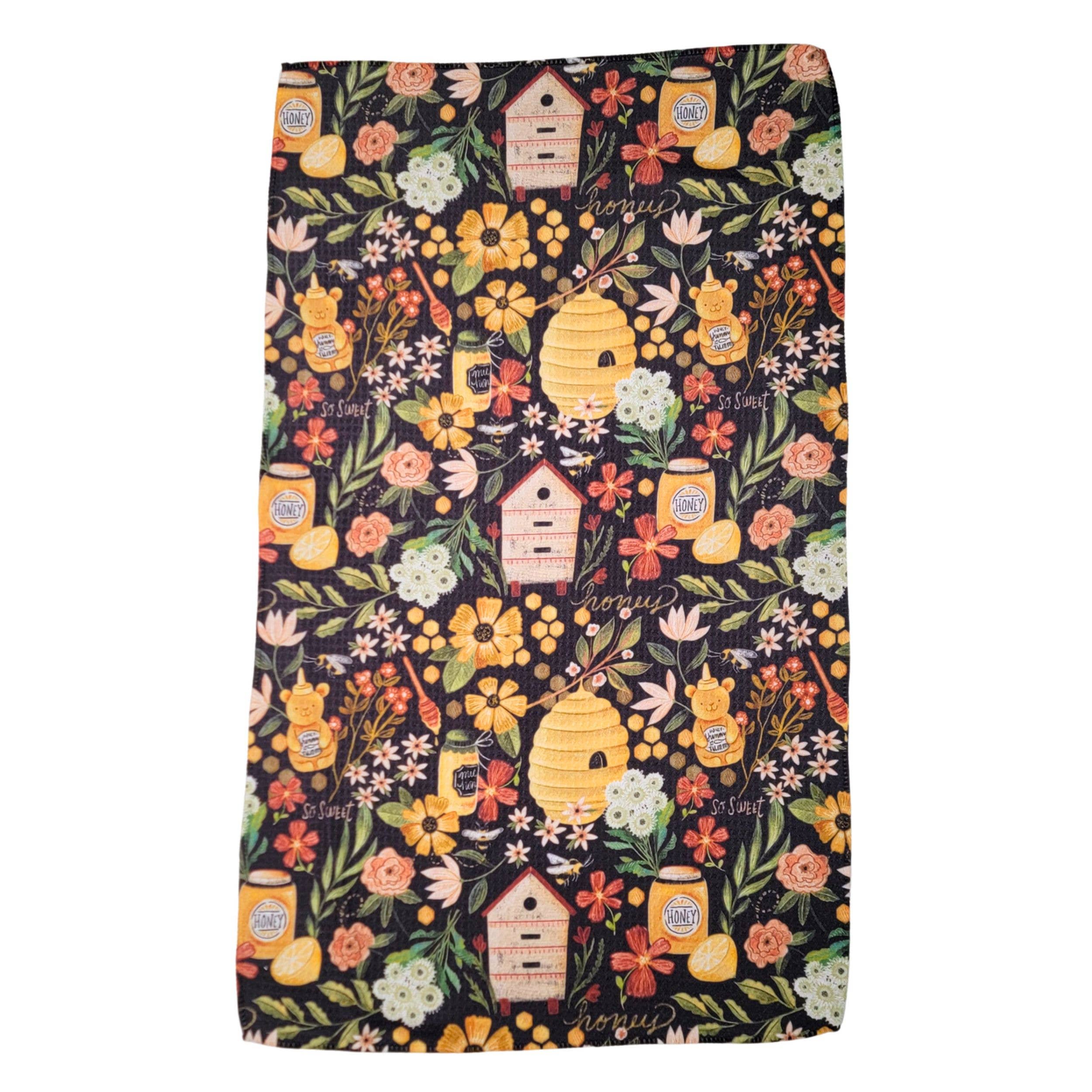 Honey Bee Farmhouse Tea Towel