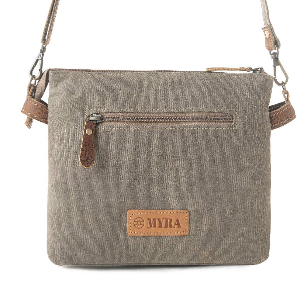 Inkwild Vintage Crossbody Bag - Rust