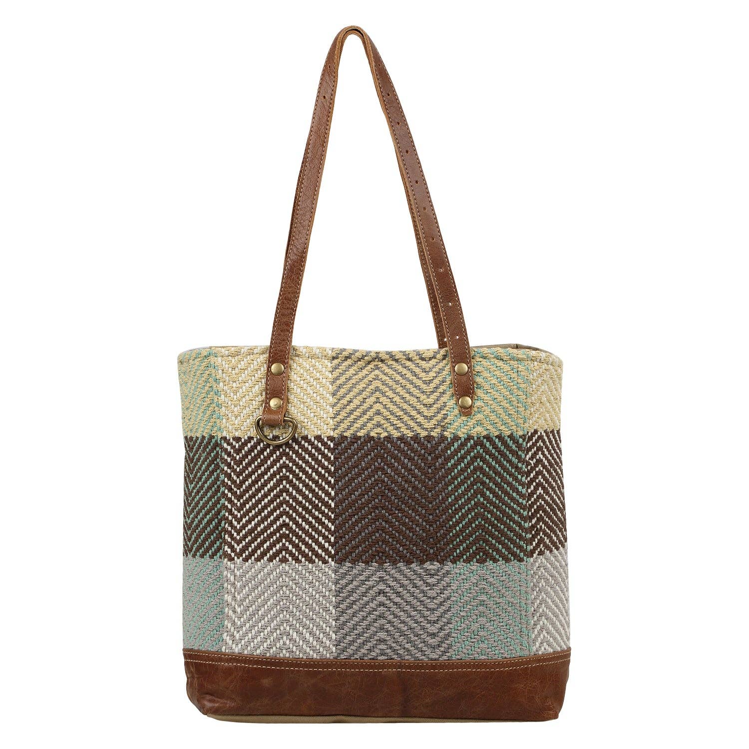 Blocks Blend Tote Bag