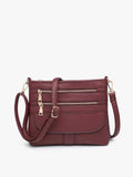 Octavia Crossbody w/ Multi-Zip Compartments