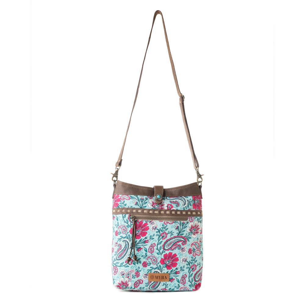 Aspendale Upcycled Canvas Bag - Blue