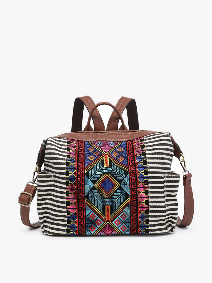 Lexie Aztec Backpack/Satchel