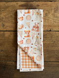 Harvest Kitchen Double-Sided Tea Towel