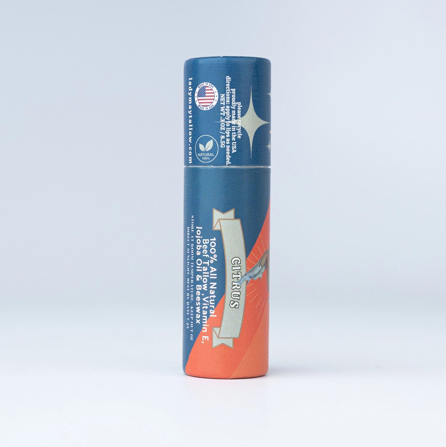 Tallow Lip Balm by Lady May