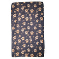 Dog Paw Prints Summer Waffle Kitchen Tea Towel