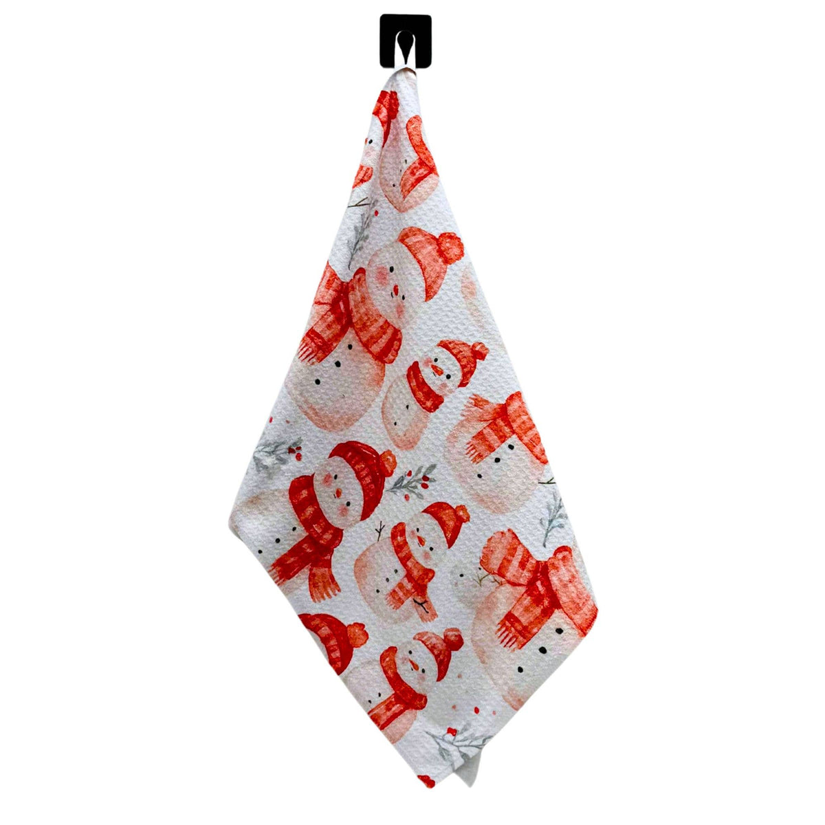 Holiday Snowman Tea Towel