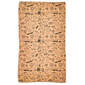 Coffee Barista Doodles Tea Towel