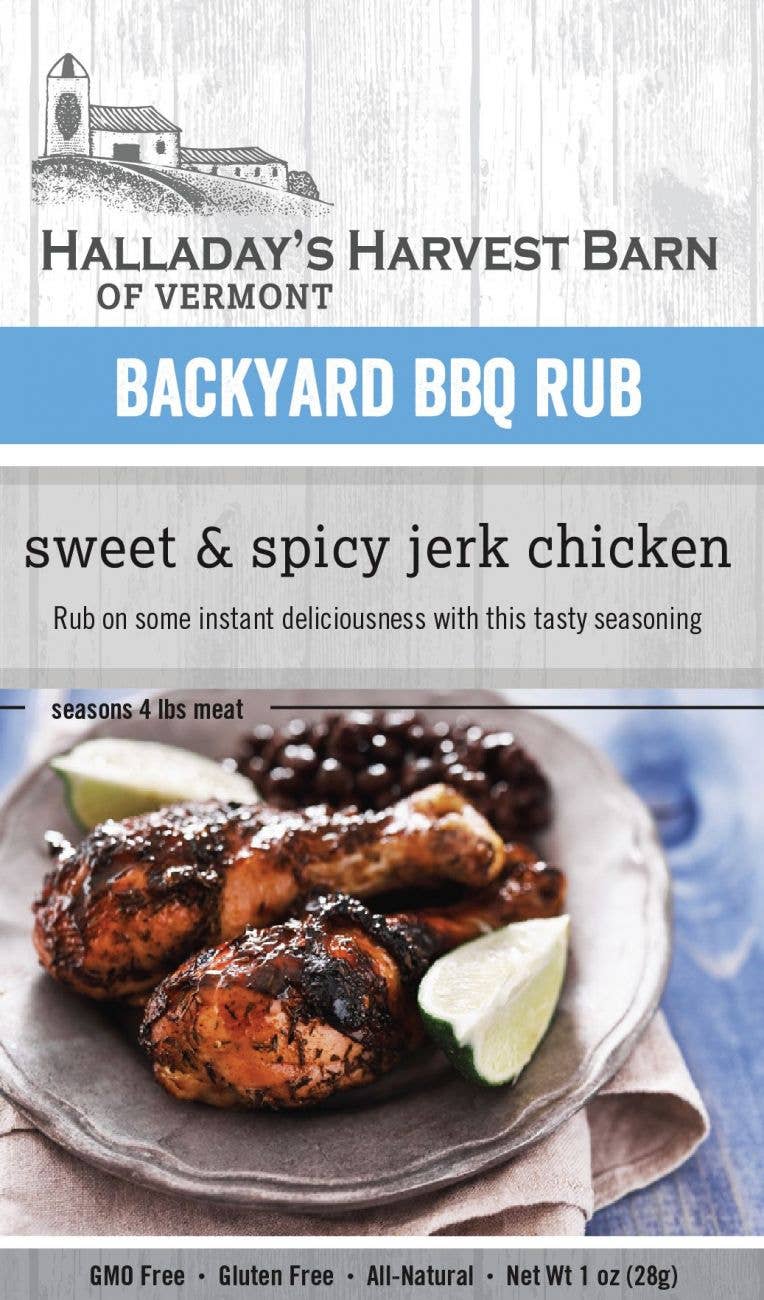 Sweet & Spicy Jerk Chicken Barbecue Rub