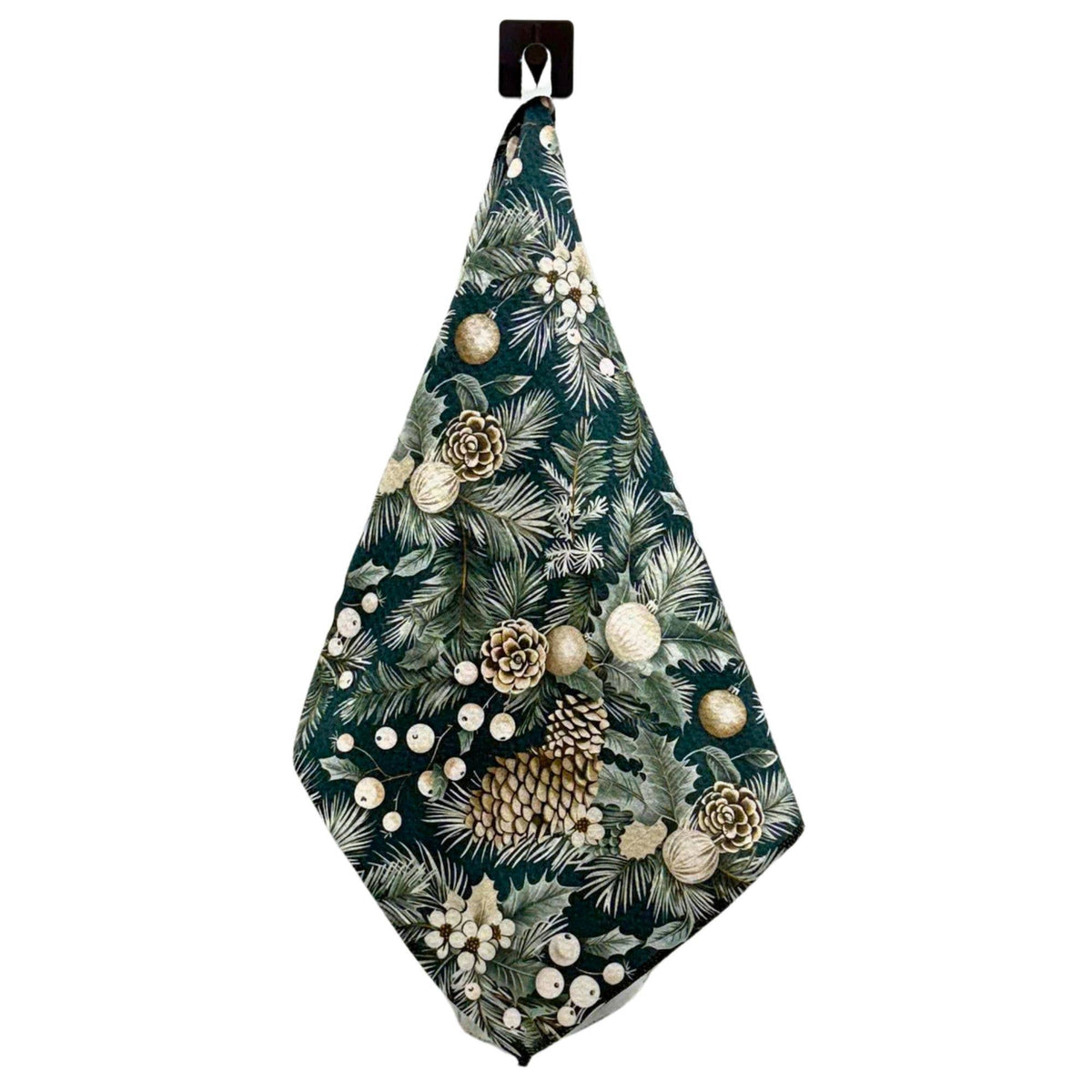 Christmas Garland Holiday Tea Towel
