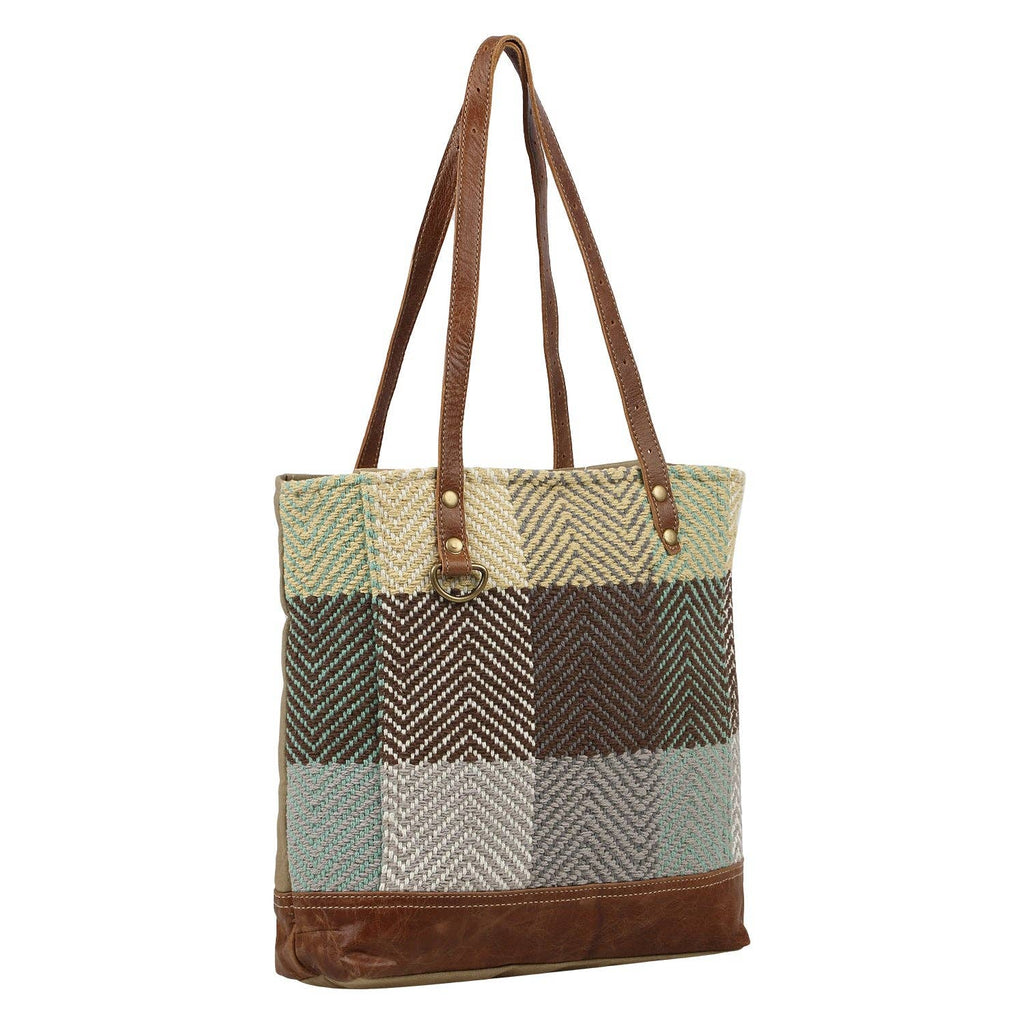 Blocks Blend Tote Bag