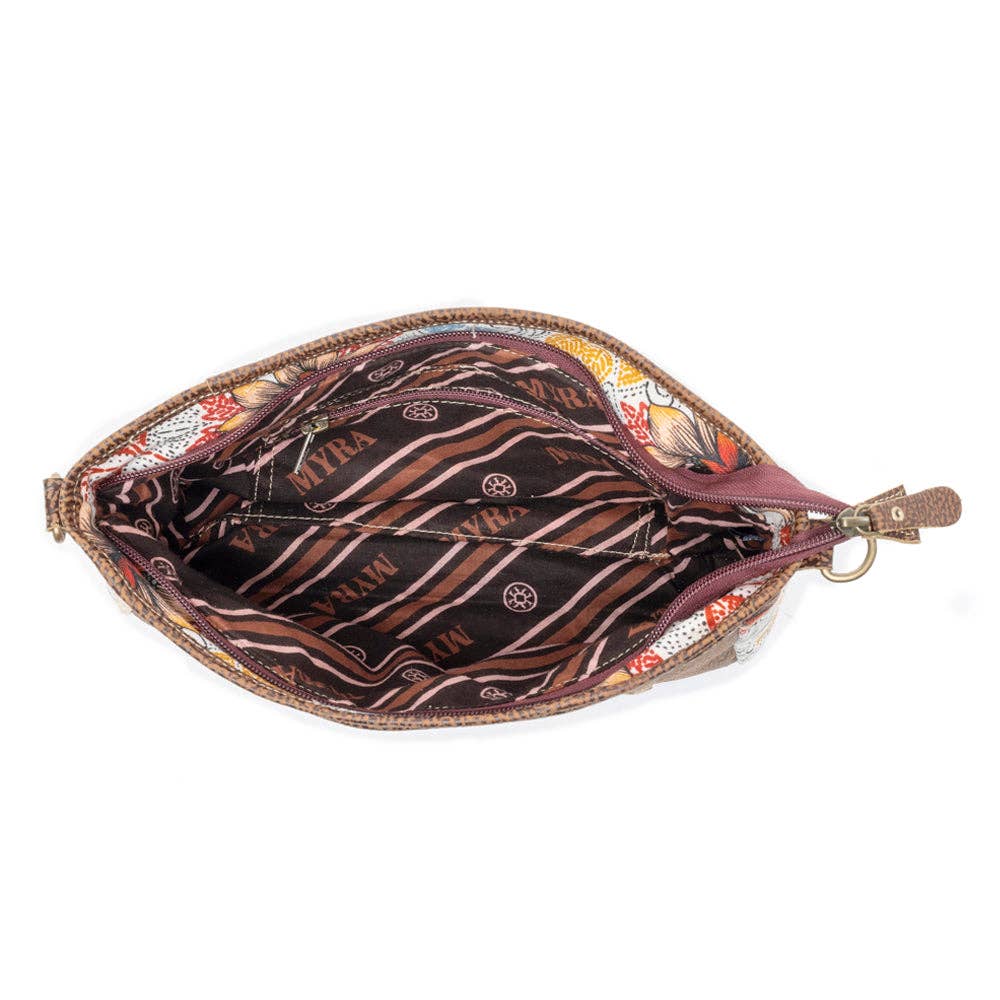 Mesa Trail Dahlia Crossbody Bag in Wild Floral Print