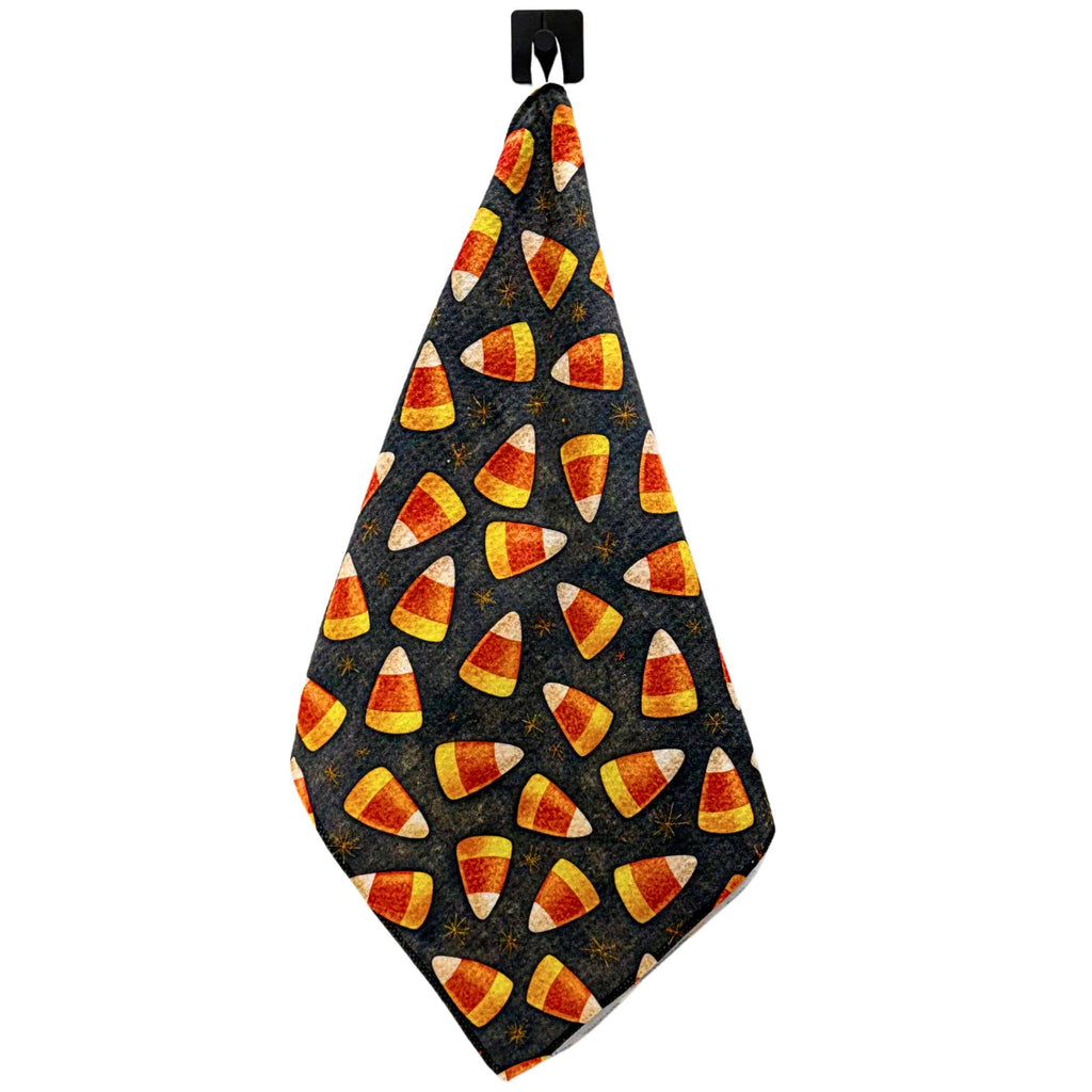 Halloween Candy Corn Tea Towel