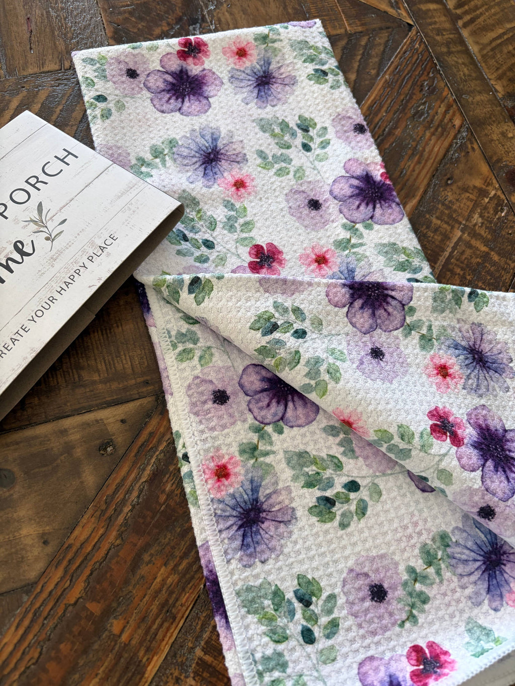 Ava Double-Sided Tea Towel - Recycled Microfiber