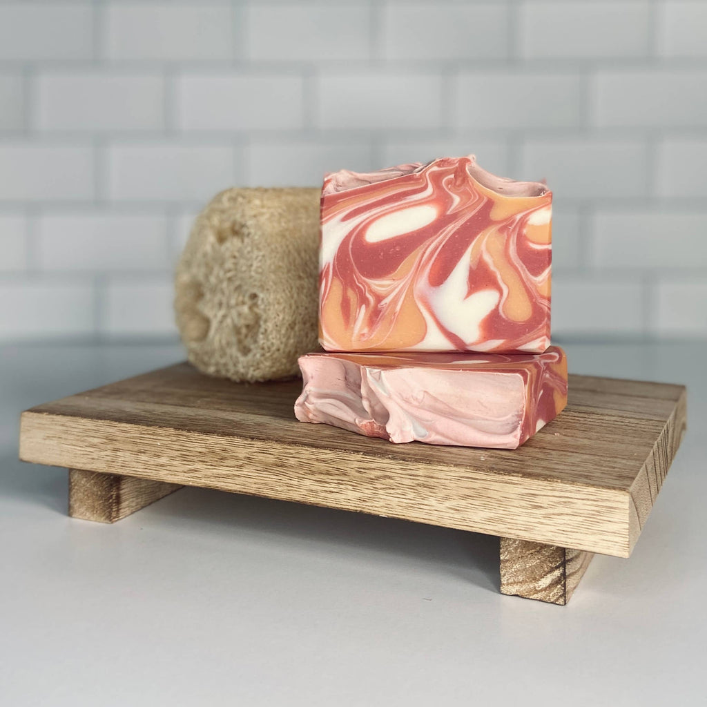 Pomegranate and Sweet Orange Vegan Handmade Soap
