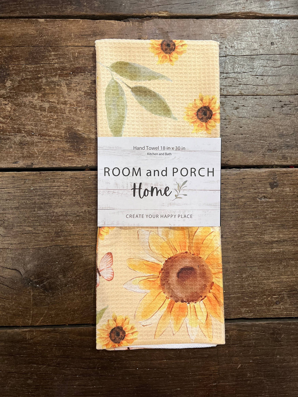 Sunflower Tea Towel - Recycled Microfiber