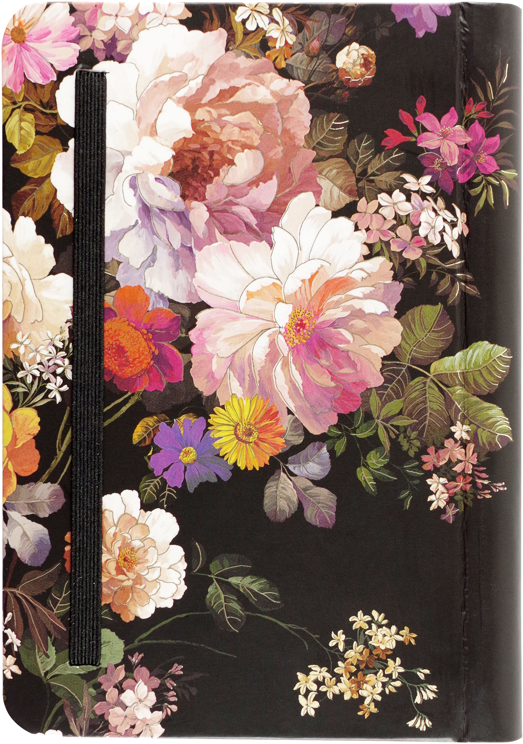 Midnight Floral Internet Address & Password Logbook