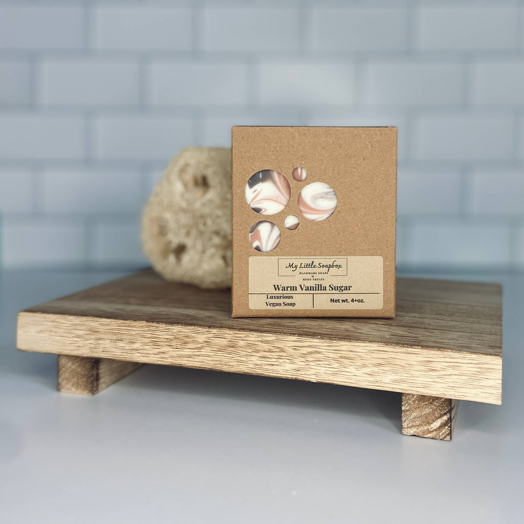 Warm Vanilla Sugar Vegan Handmade Soap