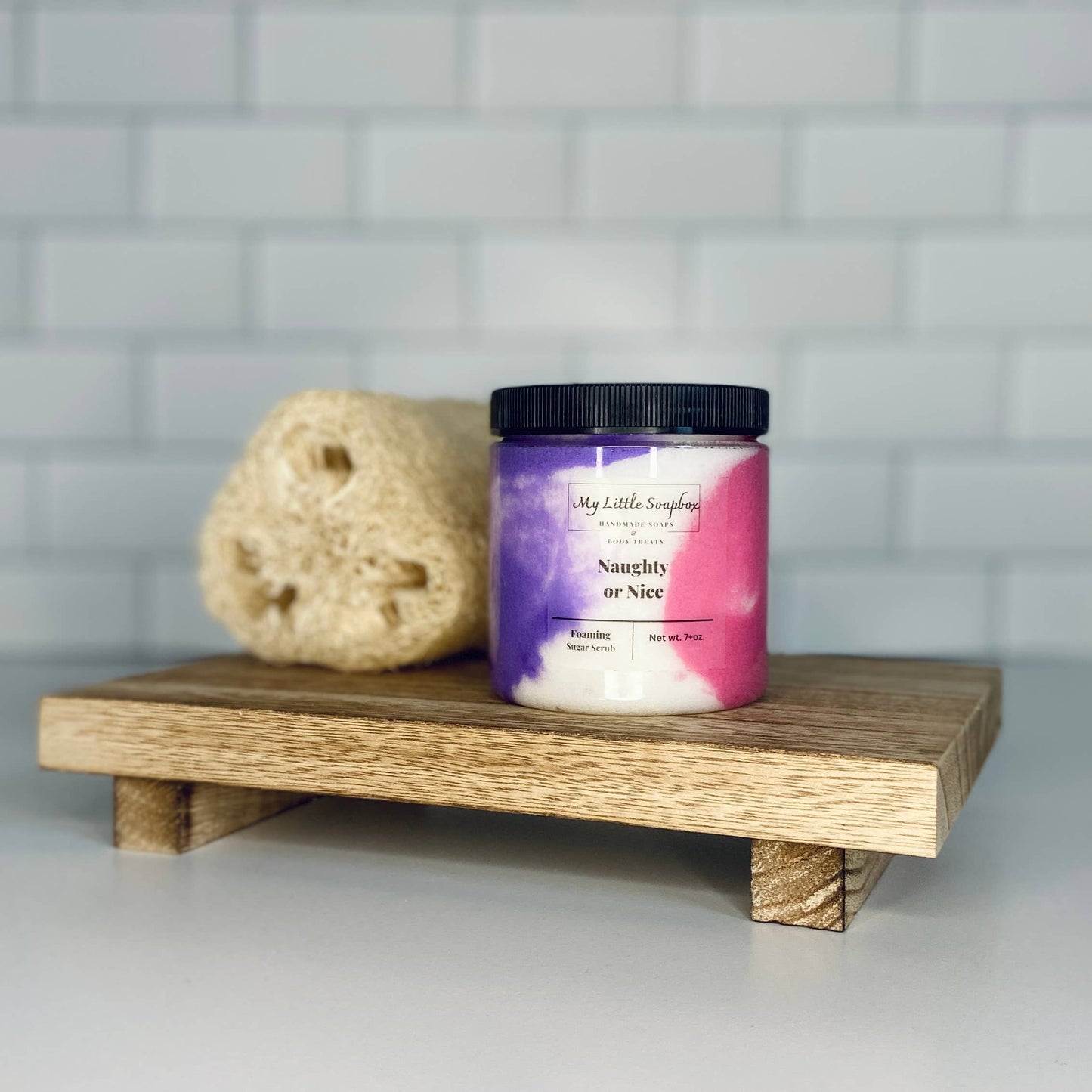 Naughty or Nice Foaming Sugar Scrub
