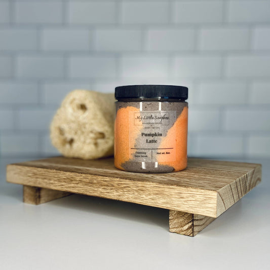 Pumpkin Latte Foaming Sugar Scrub: 8oz