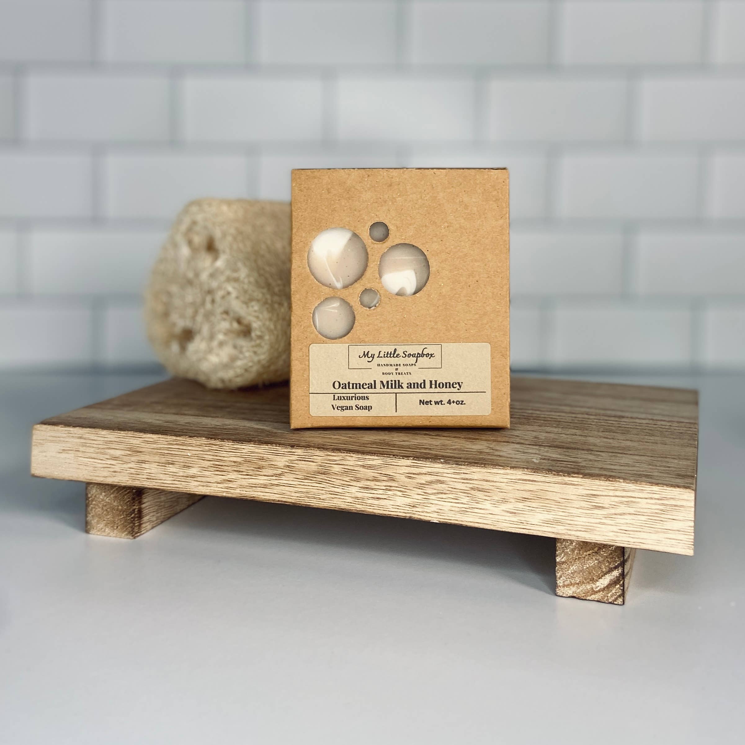 Oatmeal Milk and Honey Vegan Handmade Soap