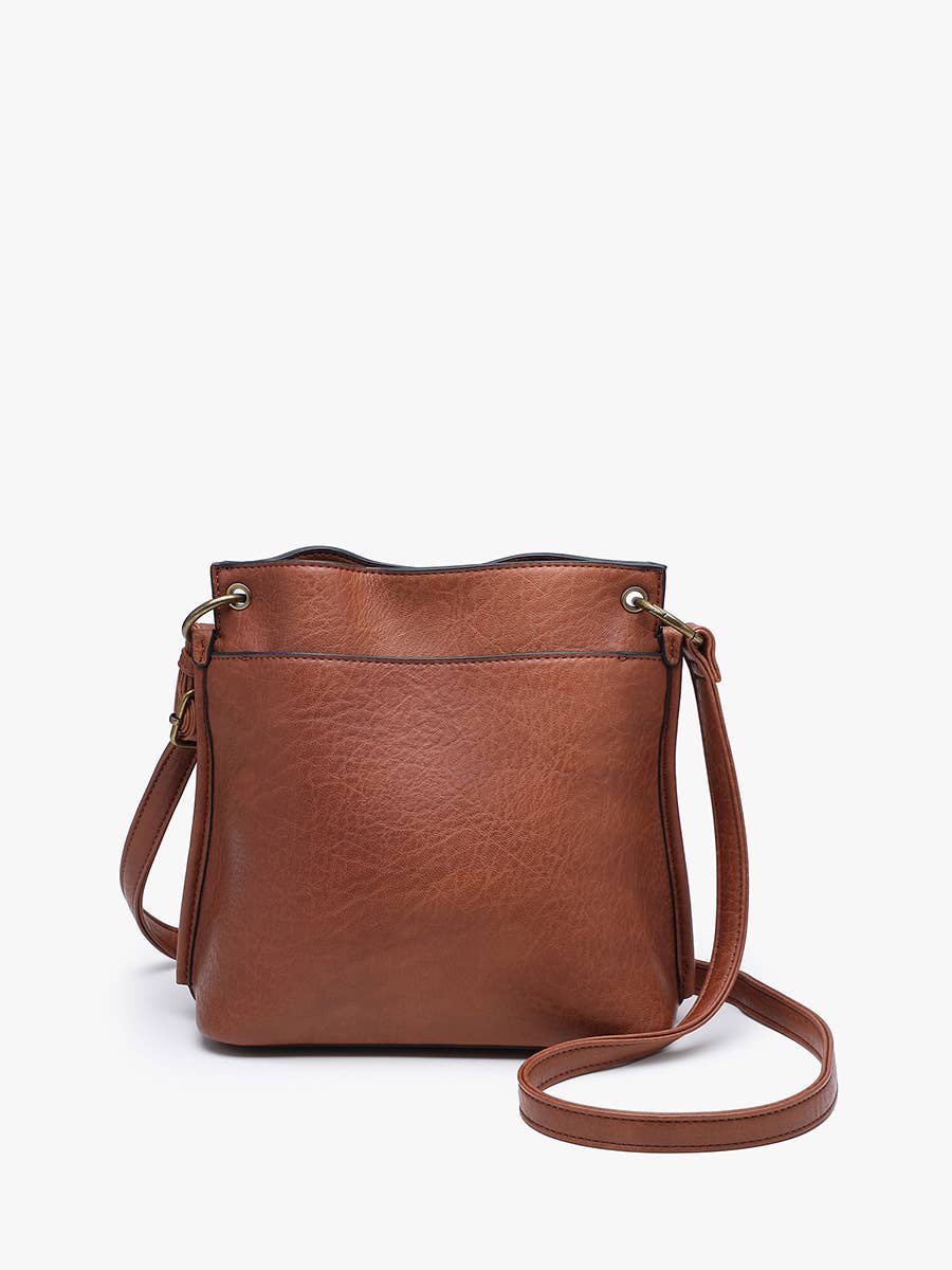Sutton Distressed 3 Compartment Crossbody
