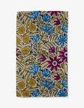 Teagan Dark Maroon Tea Towel