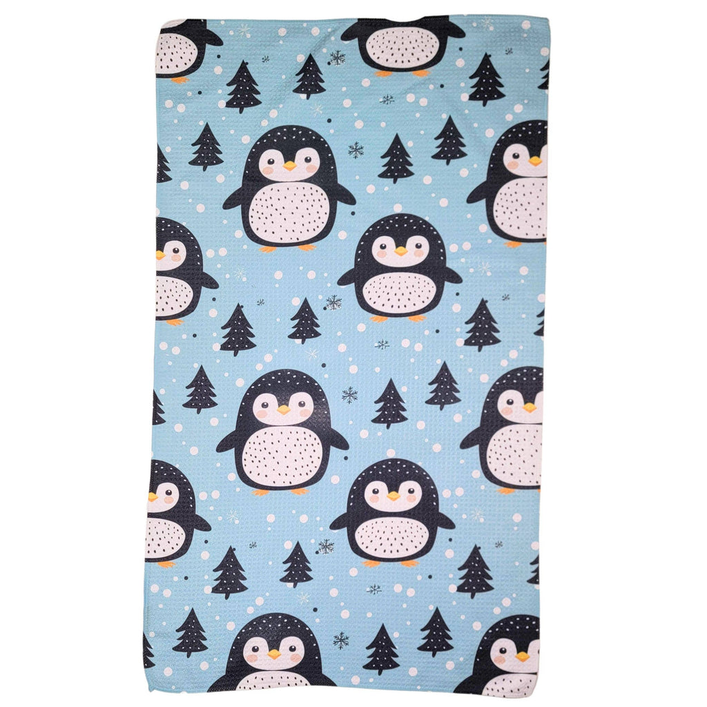 Penguin Party Tea Towel