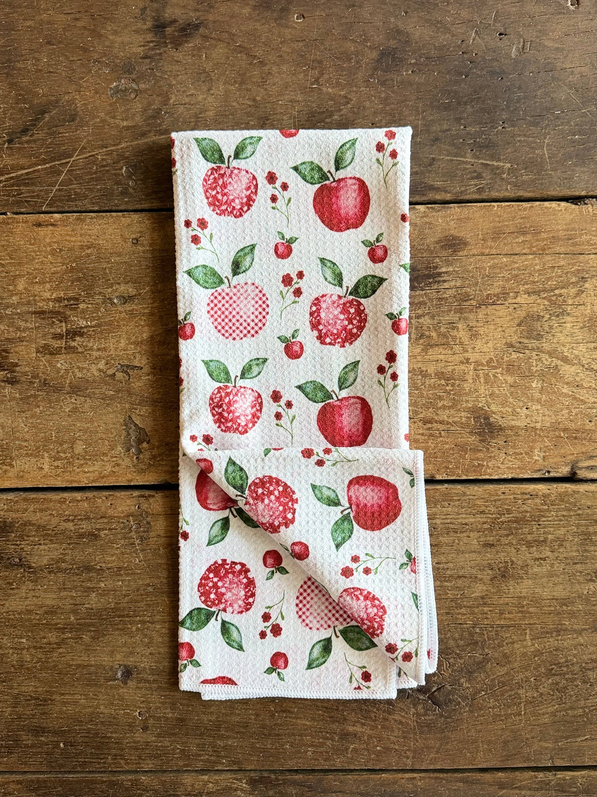 Apple Orchard Double-Sided Tea Towel