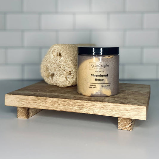 Gingerbread House Foaming Sugar Scrub: 8 oz
