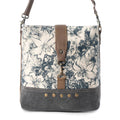 Frostbloom Vintage Shoulder Bag - Teal