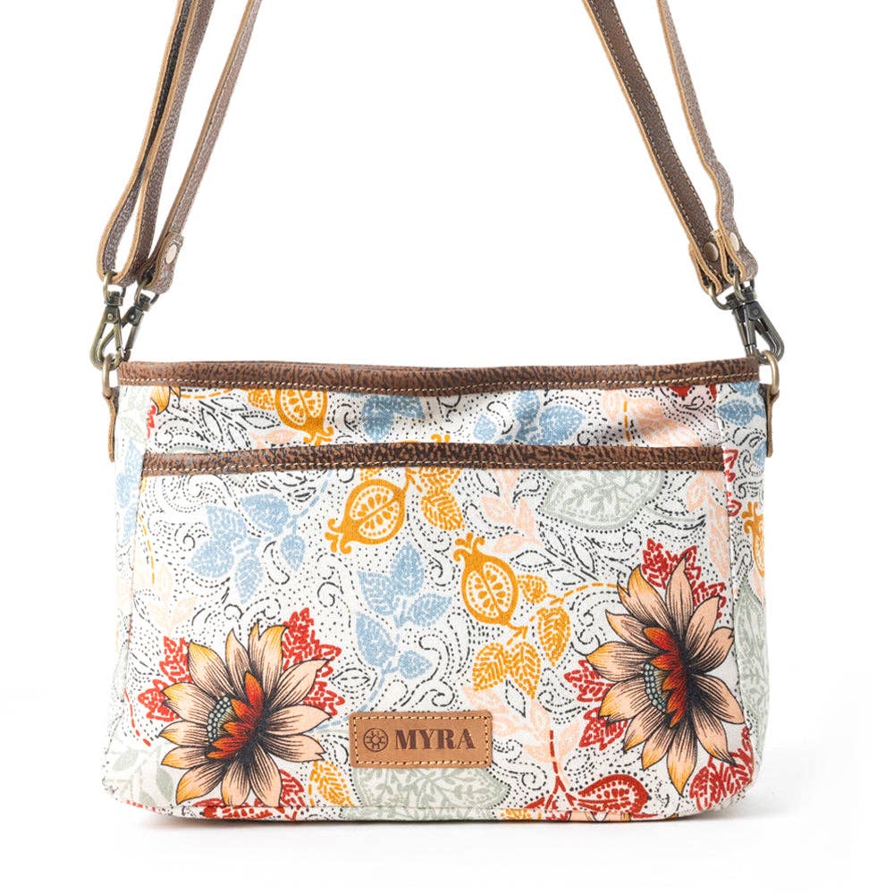 Mesa Trail Dahlia Crossbody Bag in Wild Floral Print