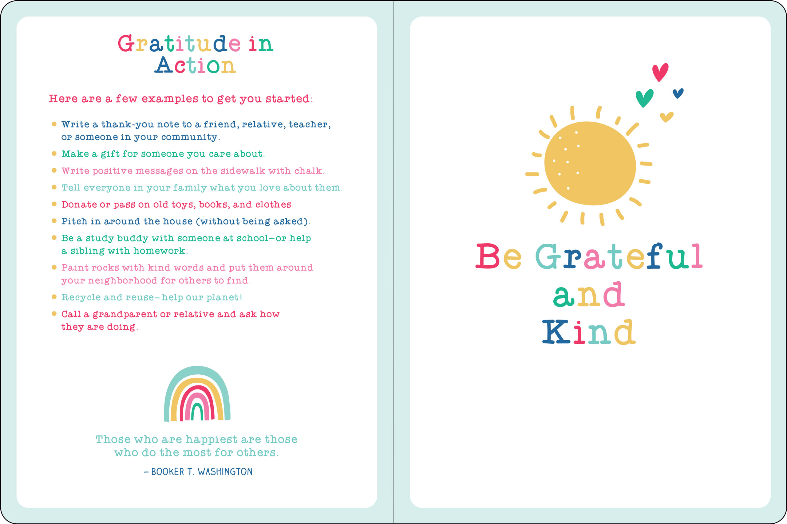 Kids' Daily Gratitude Journal