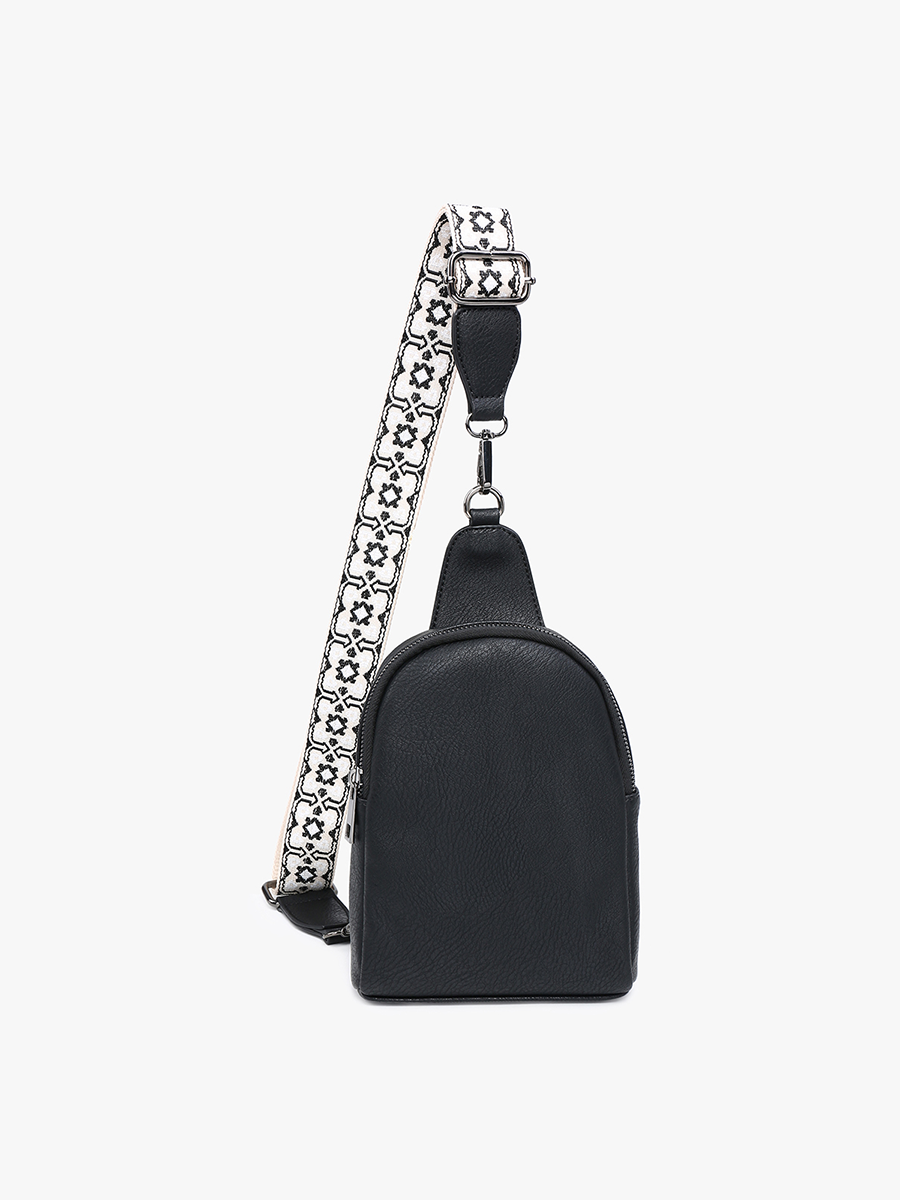 Ellen Sling Bag – Removable Guitar Strap