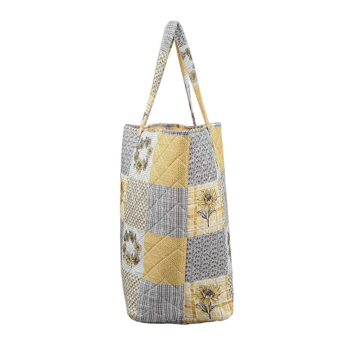 Sunshine Designer Quilted Tote Bag