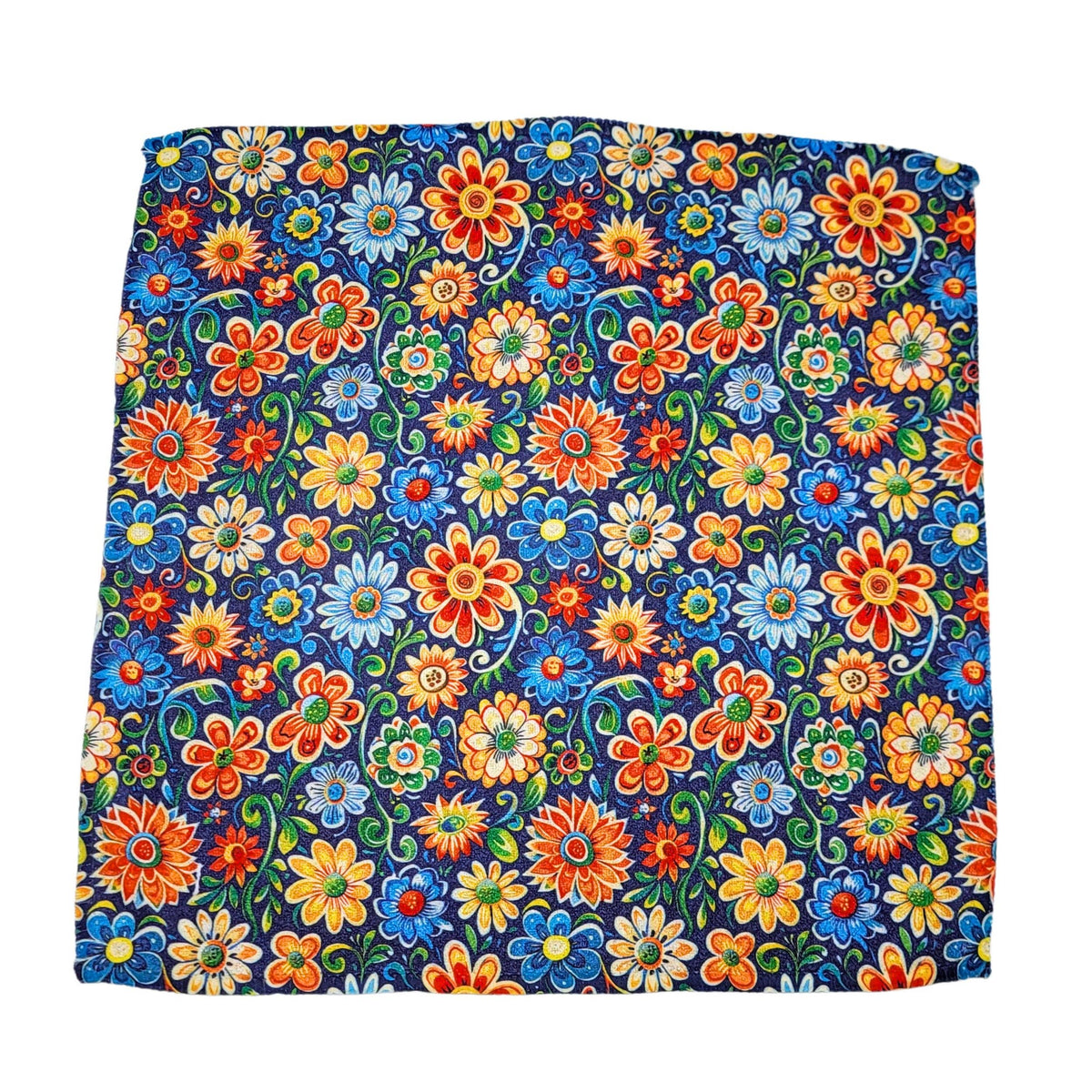 Colorful Flower Pattern Dishcloth