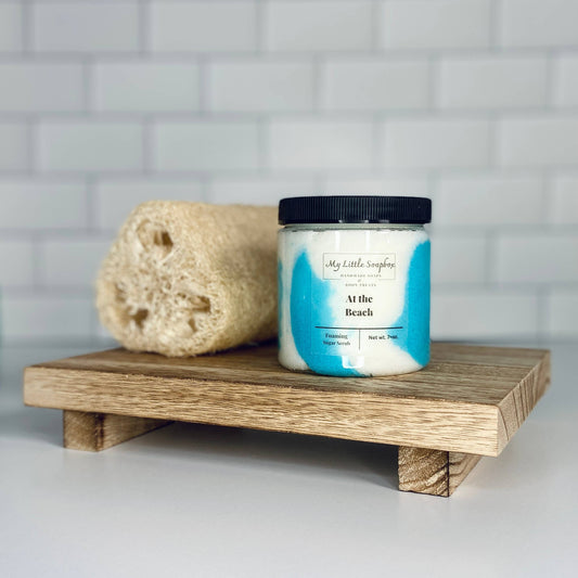 At the Beach Foaming Sugar Scrub: 8 oz