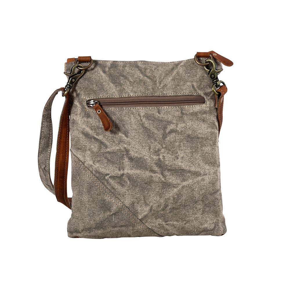Boulangerie Floral Trim Crossbody Bag
