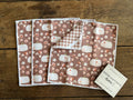 Prairie Pumpkins Double-Sided Dishcloth Set