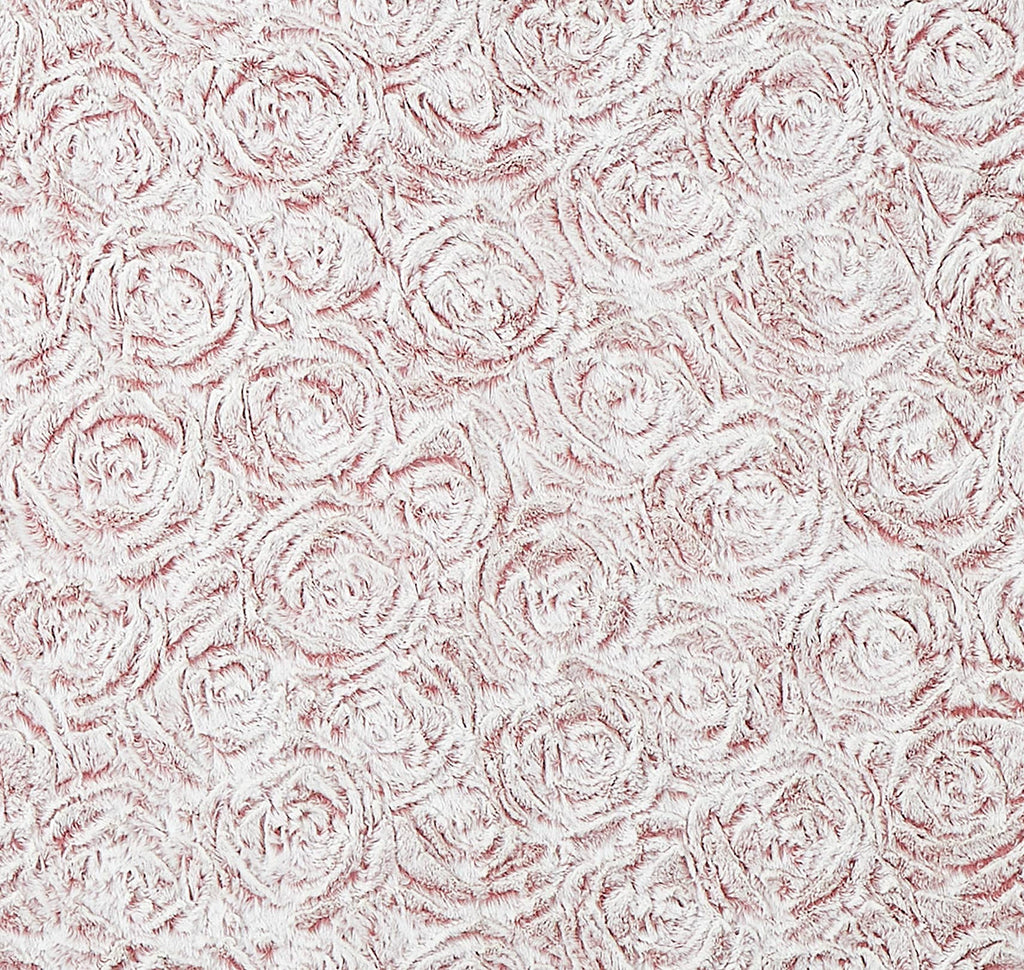 Dusty Rose Faux Fur Sherpa Throw Blanket 50" x 70"