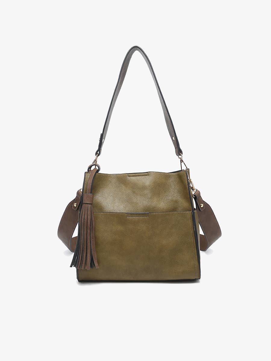 Lyla 2-in-1 Bucket Bag w/ Guitar Strap
