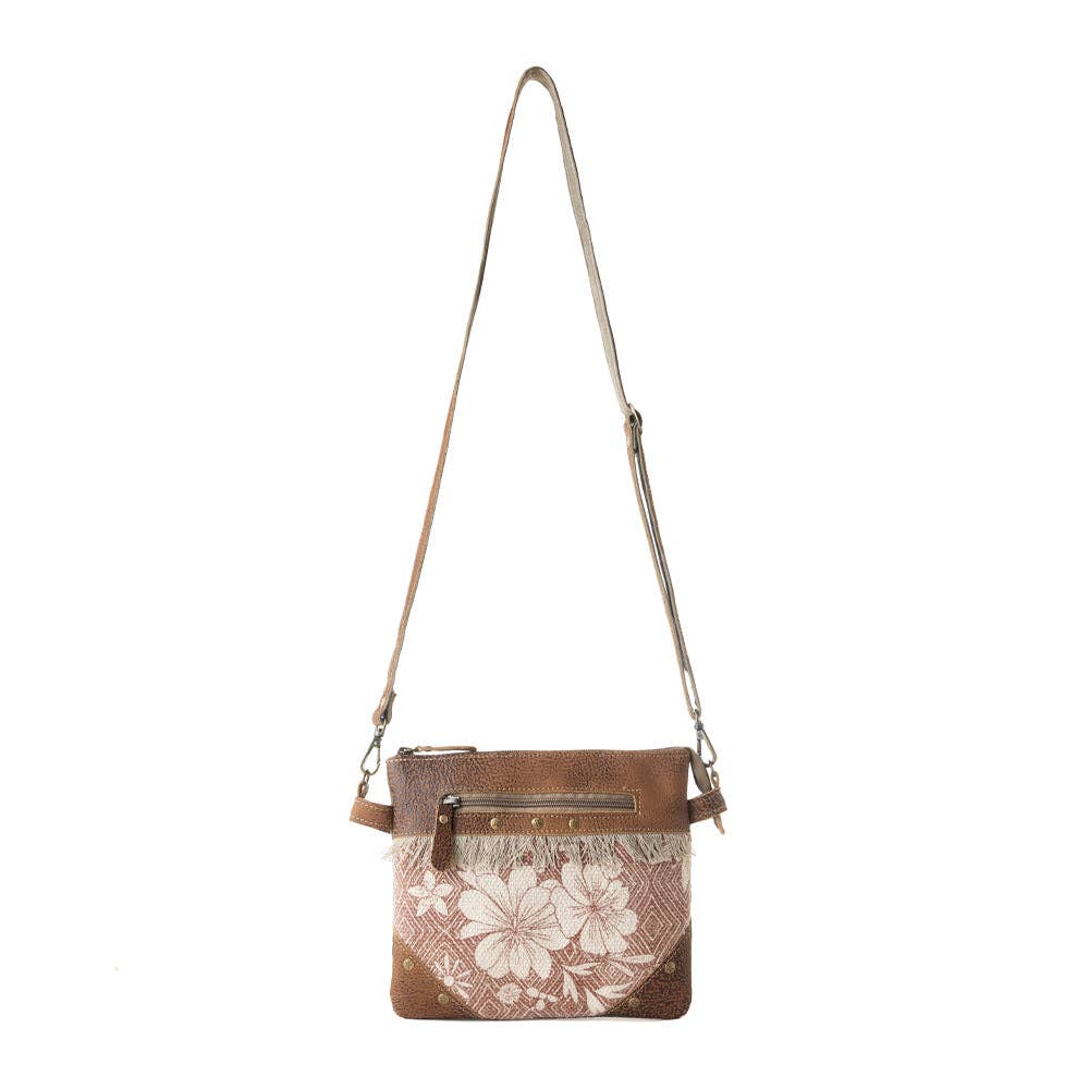 Inkwild Vintage Crossbody Bag - Rust