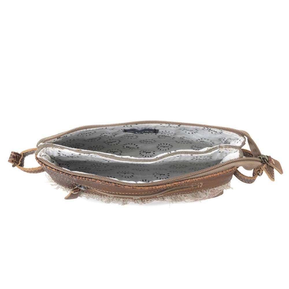Inkwild Vintage Crossbody Bag - Rust
