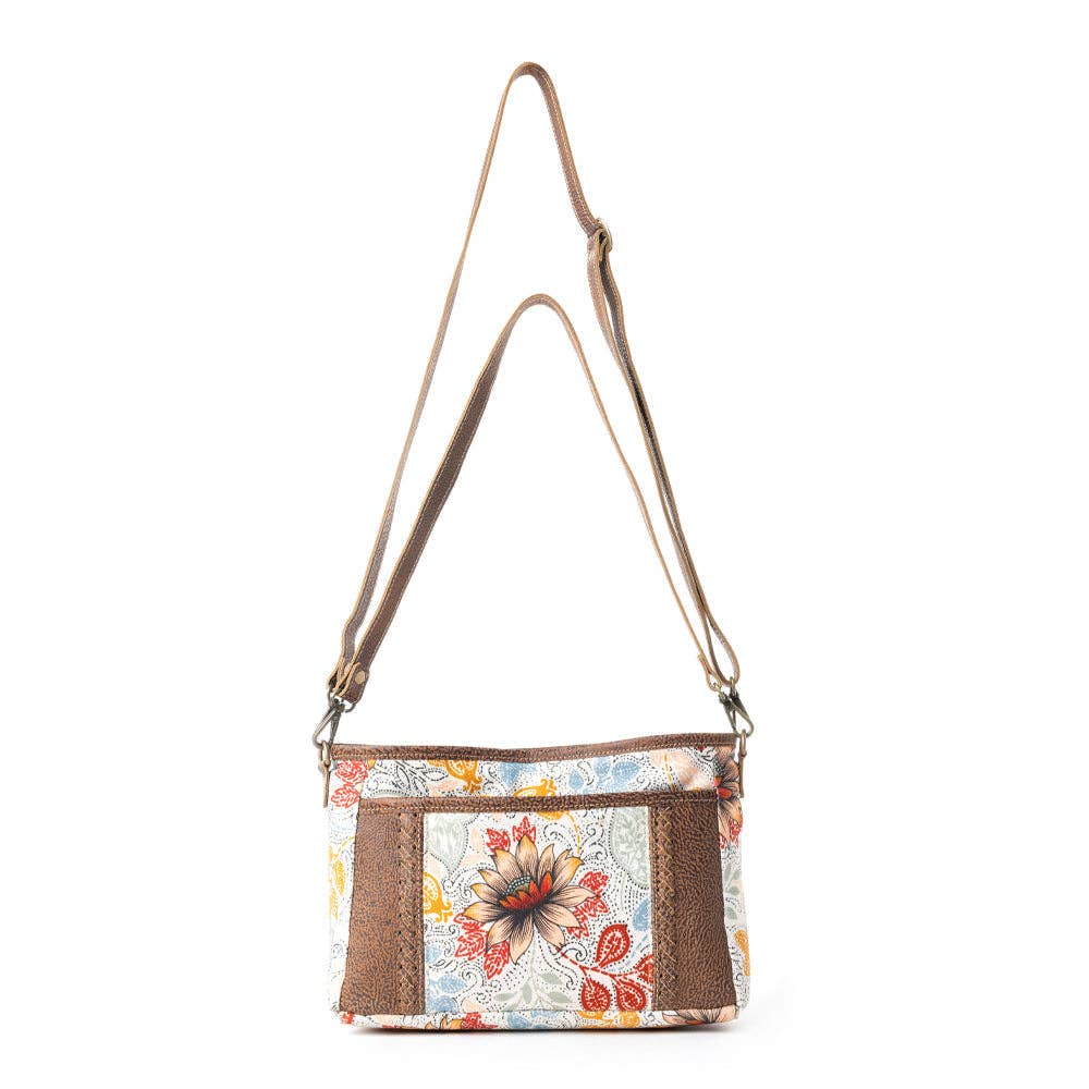 Mesa Trail Dahlia Crossbody Bag in Wild Floral Print
