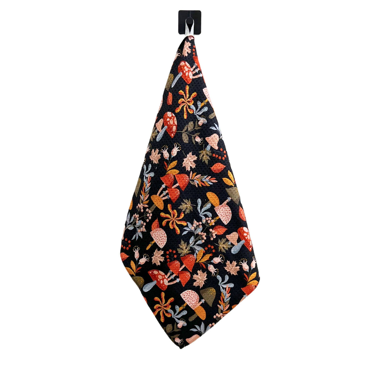 Mushroom Harvest Tea Towel