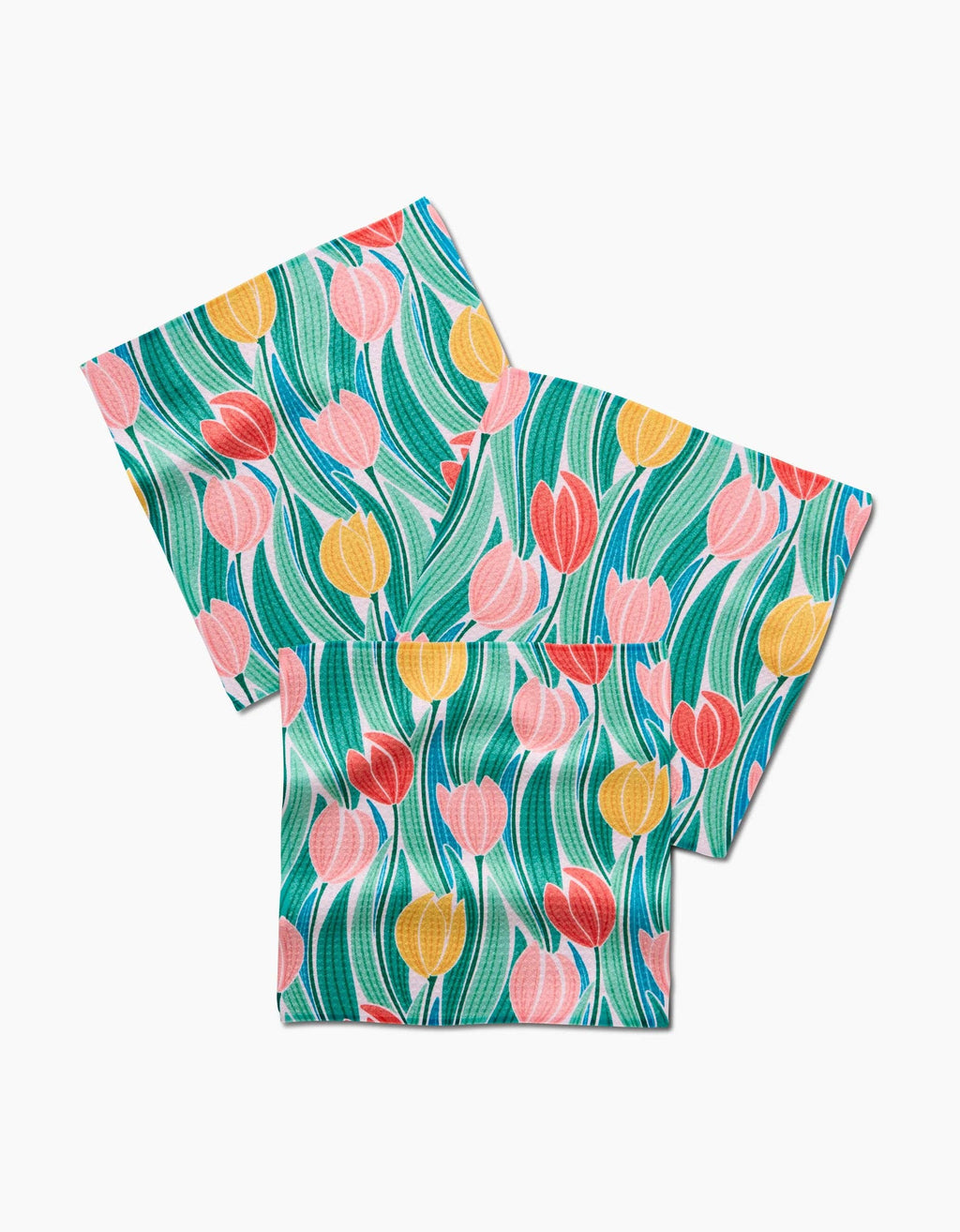 Tranquil Tulips Dishcloth Set