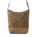 Wild Paisley Upcycled Canvas Bag - Olive