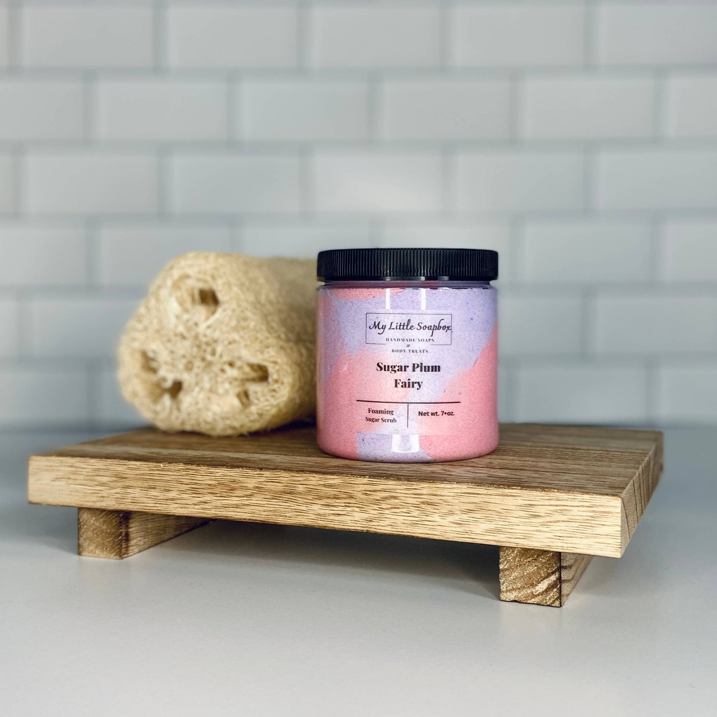 Sugar Plum Fairy Foaming Sugar Scrub